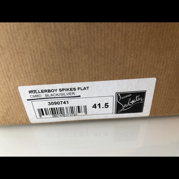 Rollerboy spike louboutin flats main image 4